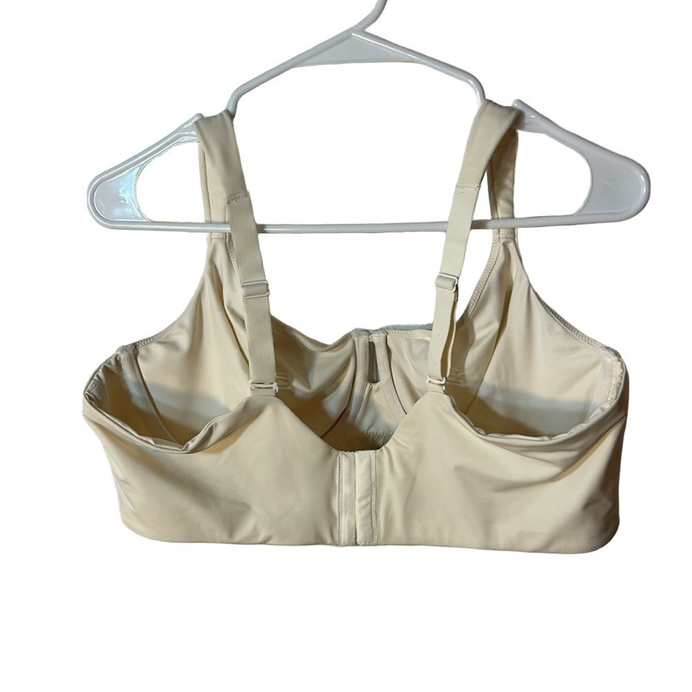 Cacique unpadded underwire cream coloured bra size 44DD NWT - Picture 5 of 6